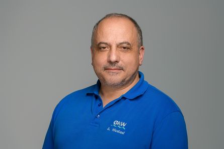 Fachbereichsleiter der Maschinentechnik und Ausbilder für Industriemechaniker, Herr Andreas Nicolosi