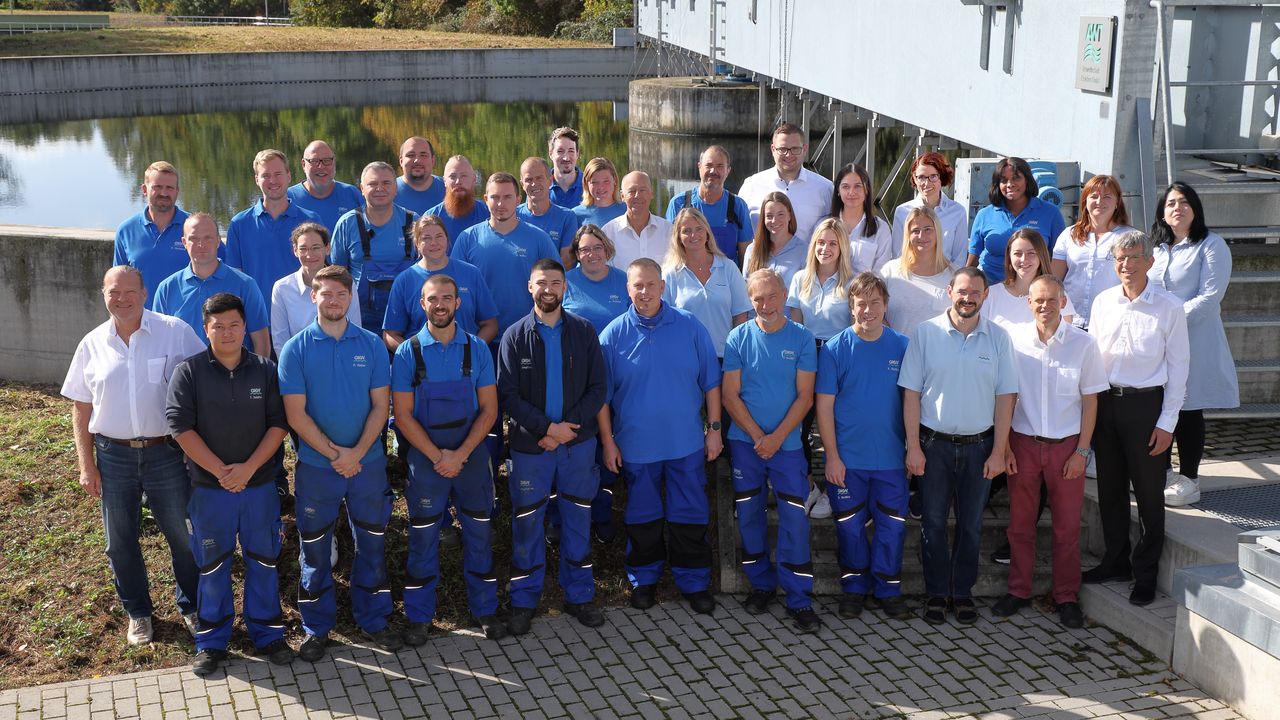 GKW Mitarbeiter-Gruppenfoto aus dem Jahr 2023.