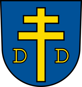 Wappen der Gemeinde Denkendorf.