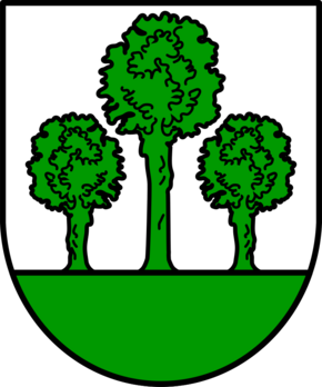 Wappen der Gemeinde Großbettlingen.
