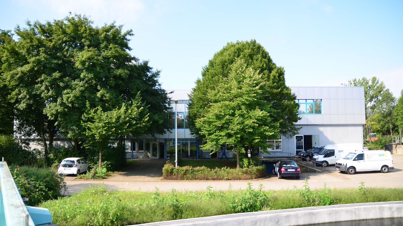 Das Betriebsgebäude des GKW in Wendlingen. 