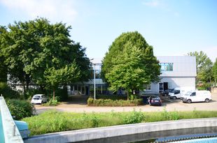 Das Betriebsgebäude des GKW in Wendlingen. 